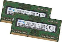 2x4GB(8GB) SAMSUNG M471B5173QH0-YK0 PC3L-12800 1600mhz DDR3L SODIMM