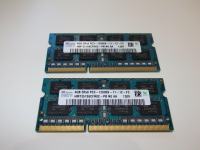 2x4GB(8GB) SKhynix HMT351S6CFR8C-PB PC3-12800 1600mhz DDR3 SODIMM