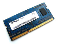 Memorija 2GB 1Rx8 PC3 12800S, DDR3 SODIMM, 1600 MHz, 204 pin
