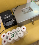 Termalni pisac navia TEC,kasa Rottner i role za racune