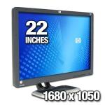 HP 22"; LE2201w LCD monitor sa kablovima - 16/10