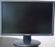 PHILIPS monitor 22" 220WS8FB, ispravan, VGA, DVI priključci, malo kori