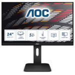 AOC 24P1 monitor, IPS, 16:9, 1920x1080, pivot, rabljeno