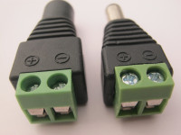 KONEKTORI PREPORUČLJIVI  ZA LED RASVJETU FI 2.1X5.5mm MUŠKI+ŽENSKI