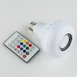 bluetooth LED svjetljka i zvučnik + daljinski