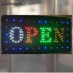 LED reklama Open