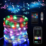 Smart Bluetooth LED RGB iluminacijska svjetla 20m/Smart Fairy Lights