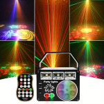 Disko LED projektor 3u1 za zabave, rođendane i ostalo - NOVO