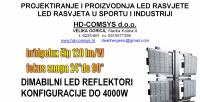 LED REFLEKTORI ZA SPORTSKE TERENE do 4KW    sve na www.hd-comsys.hr