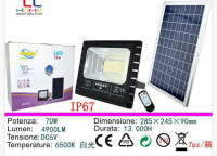 Solarni panel i led reflektor 70 W