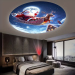 USB projektor s božićnim elementima