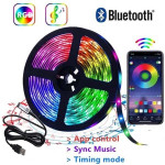 Pametna RGB USB LED traka 5m Upravljanje mobitelom NOVO! ZAGREB