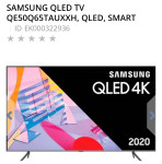 Samsung televizor Qled 50 + zidni nosač