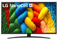 TV LG NanoCell AI 55NANO81A6A webOS (140 cm, 4K Ultra HD, HDR10, HLG,
