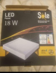 Led panel 18W Sole novo