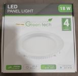 Led panel Green tech 18W 4200 K