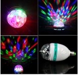 E27 -6w-akcija-LED RGB, DISCO,DJ,ROTO,PARTY,!!