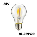 LED ŽARULJA E27 8W, 12V ILI 24V DC