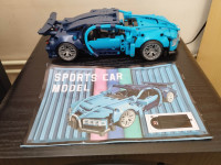 Bugatti Chiron kockice za slaganje