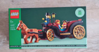 Lego  wintertime carriage ride 40603