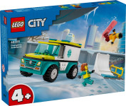 LEGO City - Emergency Ambulance and Snowboarder (60403)(N)