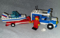 Lego Classic Town set 6698 RV with Speedboat