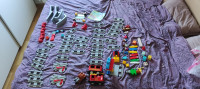 Lego Duplo Vlak, Most i dodatne tračnice i figure 10882 10872 10874