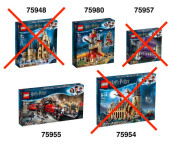 Lego Harry Potter combo 75955 75980