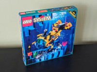 Lego kocke, set 6175 - Crystal Explorer Sub, morska tema, godina 1995.