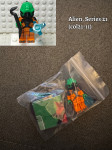 Lego minifigura Alien, Series 21 (col21-11)