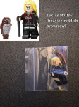 Lego minifigura Lucius Malfoy (hp255) + reddish brown owl