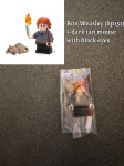 Lego minifigura Ron Weasley (hp151) + dark tan mouse with black eyes