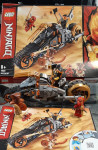 LEGO Ninjago Cole's Dirt Bike 70672