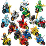 Lego NINJAGO figurice plus motori - 15 raznih - pojedinačno