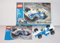 Lego Racers set 8374 Williams F1 Team Racer 1:27