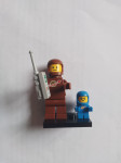 Lego Space Brown Astronaut and Spacebaby CMF Series 24