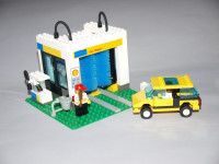 Lego Town set 1255 Shell Car Wash