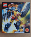 Lego X-Men 76202 Wolverine Mech Armor - NOVO