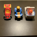 Playmobil tri vozila sa dvije figure