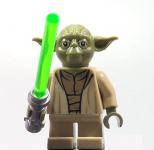 Yoda lego figurica iz Star Wars filma