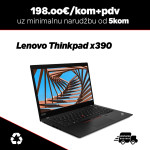 5x Lenovo Thinkpad X390 /Intel Core i5-8265U 1.60 GHZ/8GB/256GB SSD/