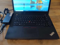 Laptop Lenovo T470, Win10Pro, 256GB, i5-7200U, Office, Dock, 2 punjača