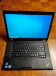 Lenovo T530 laptop, RAM 8gb, SSD 120gb, dock, 2 napajanja, torba
