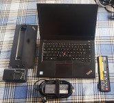 ThinkPad T480, i5/24GB, FHD, Ultra Dock, 2 eksterne baterije