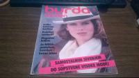 BURDA MODEN ČASOPIS SEPTEMBAR 1981. NOLIT