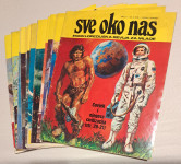 Časopise, enciklopedijske, stare 1970-1972g. Sve oko nas prodajem.