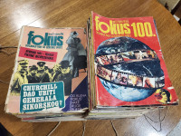FOKUS časopisi / magazini, 160 brojeva (1973-1981)