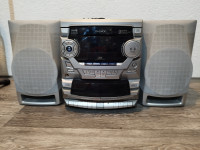 Daewoo XM-111E HI-FI glazbena linija/3 disc CD player/radio/kazetofon