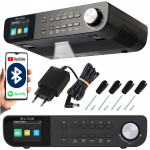FM LED viseći kuhinjski radio LCD Bluetooth DAB+ crni