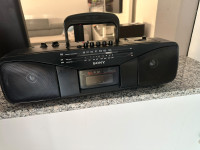 Radio kazetofon Sony CFS-2045,radio radi super,antena,rucka